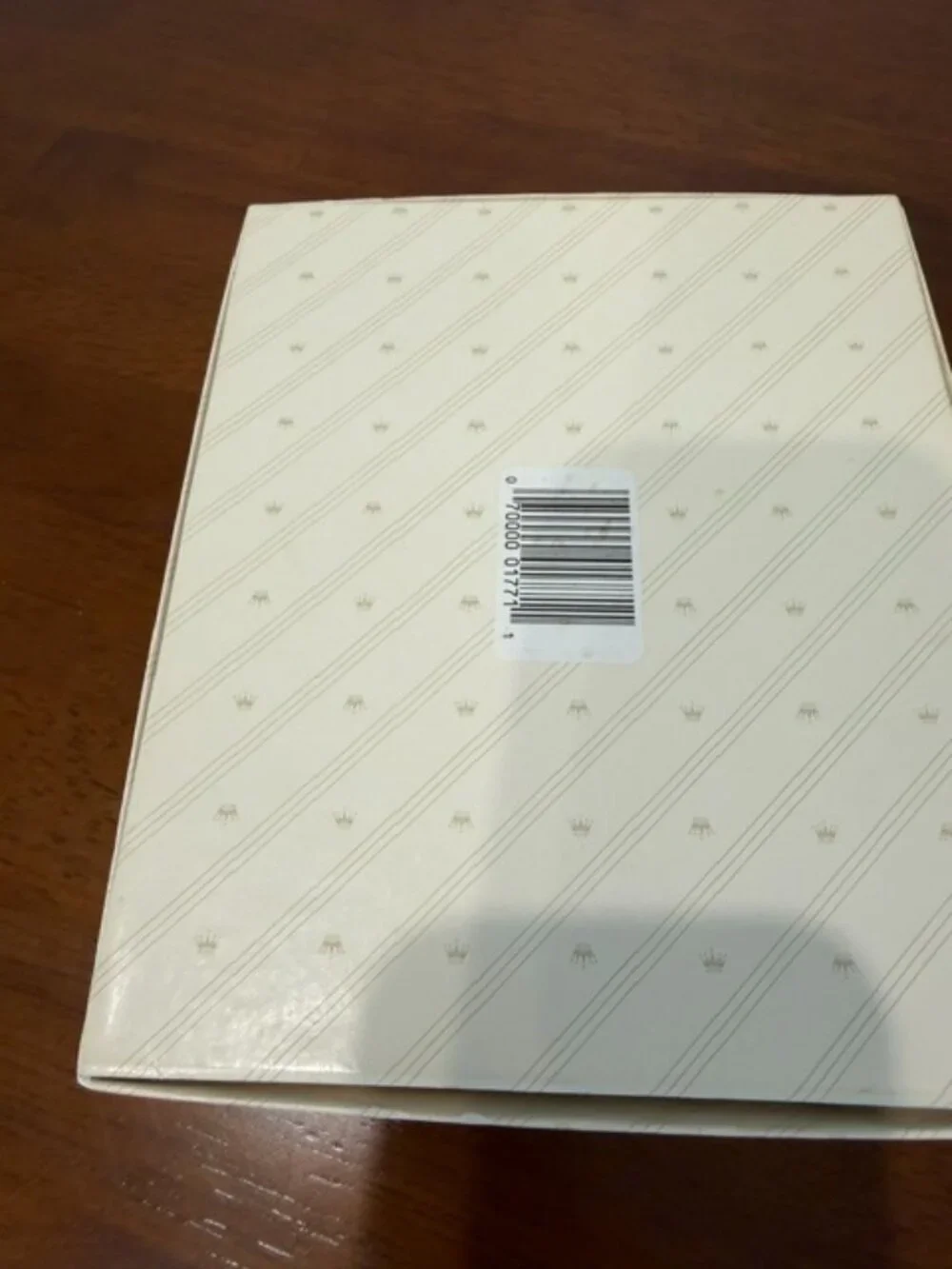 Vintage 1984 Hallmark Travel Journal & Box.